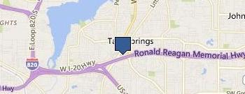Hooters location map