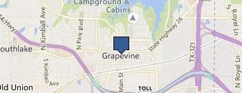 Grapevine Water Billing location map