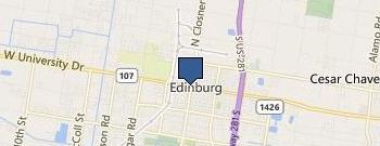 Hidalgo County 93rd Dist Court location map