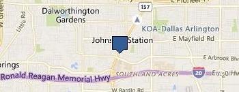 Raising Cane's location map