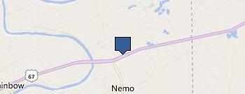 Rhodes Canoe Rentals location map