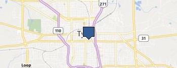 Attorney Thad Davidson location map