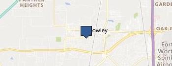 City of Crowley Public Library location map