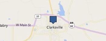 Red River County Constable location map