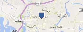 Baytown Electrolysis Clinic location map