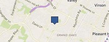 Hill Country Yoga location map