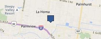 Hidalgo County-Constable Department location map