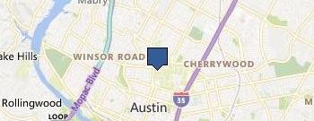 University of Texas At Austin location map