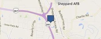 Comet Cleaners location map