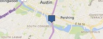 Austin Sailboat Rentals location map
