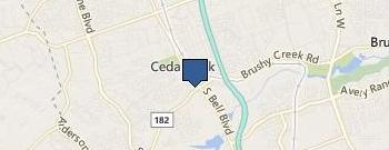 Jack Brown Cleaners location map