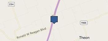 Panther Creek Trnsprtn Inc location map