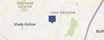 Austin Loves Yoga location map