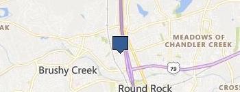 Rural Capital Area Board location map