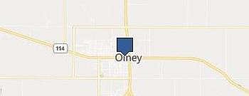 Olney City Hall location map