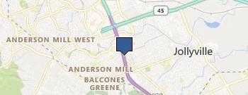 Anderson Mill Tan location map