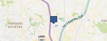 Texas Orthopedics Surgery Center location map