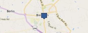 Phil Baker Attorney location map