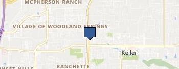 Keller Dental Clinic location map