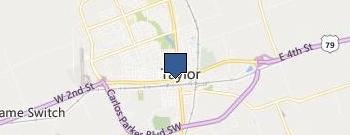 Louie Mueller Barbecue location map