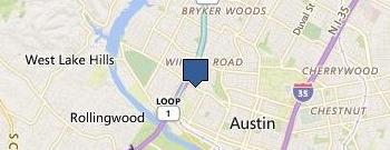Little Austin Yoga House location map