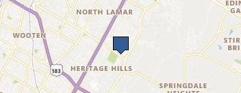 City Of Austin location map