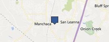 Manchaca Volunteer Fire Department location map