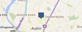 University of Texas At Austin location map
