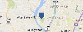 Lions Golf Course location map