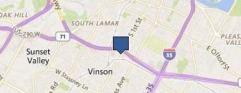 City Of Austin location map