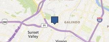 Behrens Guitar Studio location map