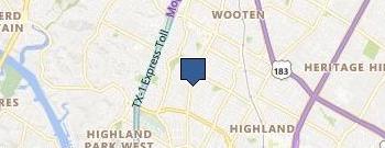 Austin Vintage Guitars location map