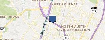 Town North Nissan location map