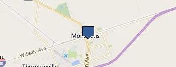 Monahans Economic Development location map