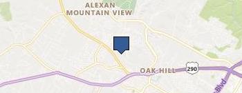 Austin drainage and landscape service location map