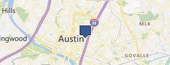 Brackenridge Hospital location map