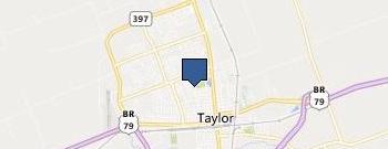 Taylor Independent School Supt location map
