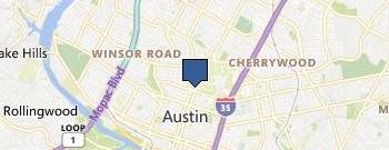 University of Texas location map