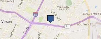 Diocese Of Austin location map
