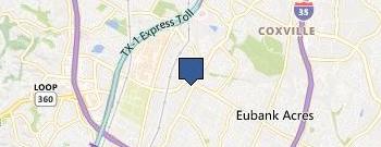 Austin Showroom location map