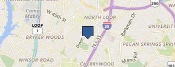Justin Clemens location map