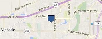 Titan Professional Cleaning Of Wichita Falls location map