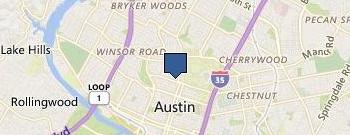 Cathy's Cleaners Mlk location map