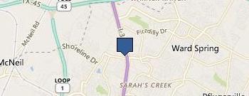 Mc Donald's location map