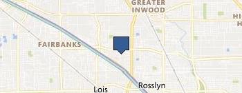 Luck Local location map