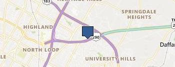Goodwill location map