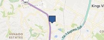 Austin Vein Clinic location map