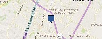 Austin Clean Cut location map