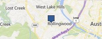 Austin Outreach Christian location map