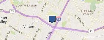 Locksmith Service Austin location map